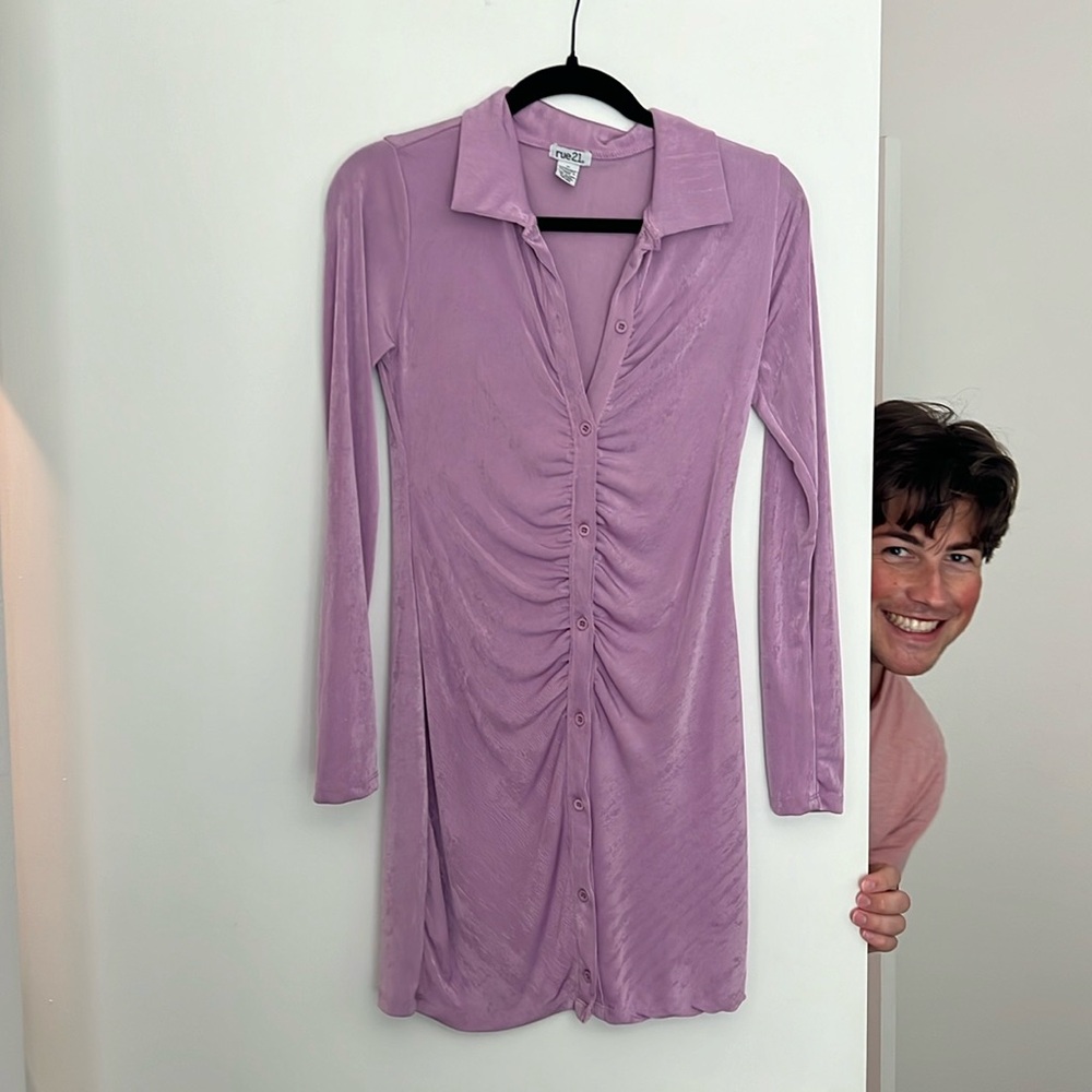 Mini lilac dress!